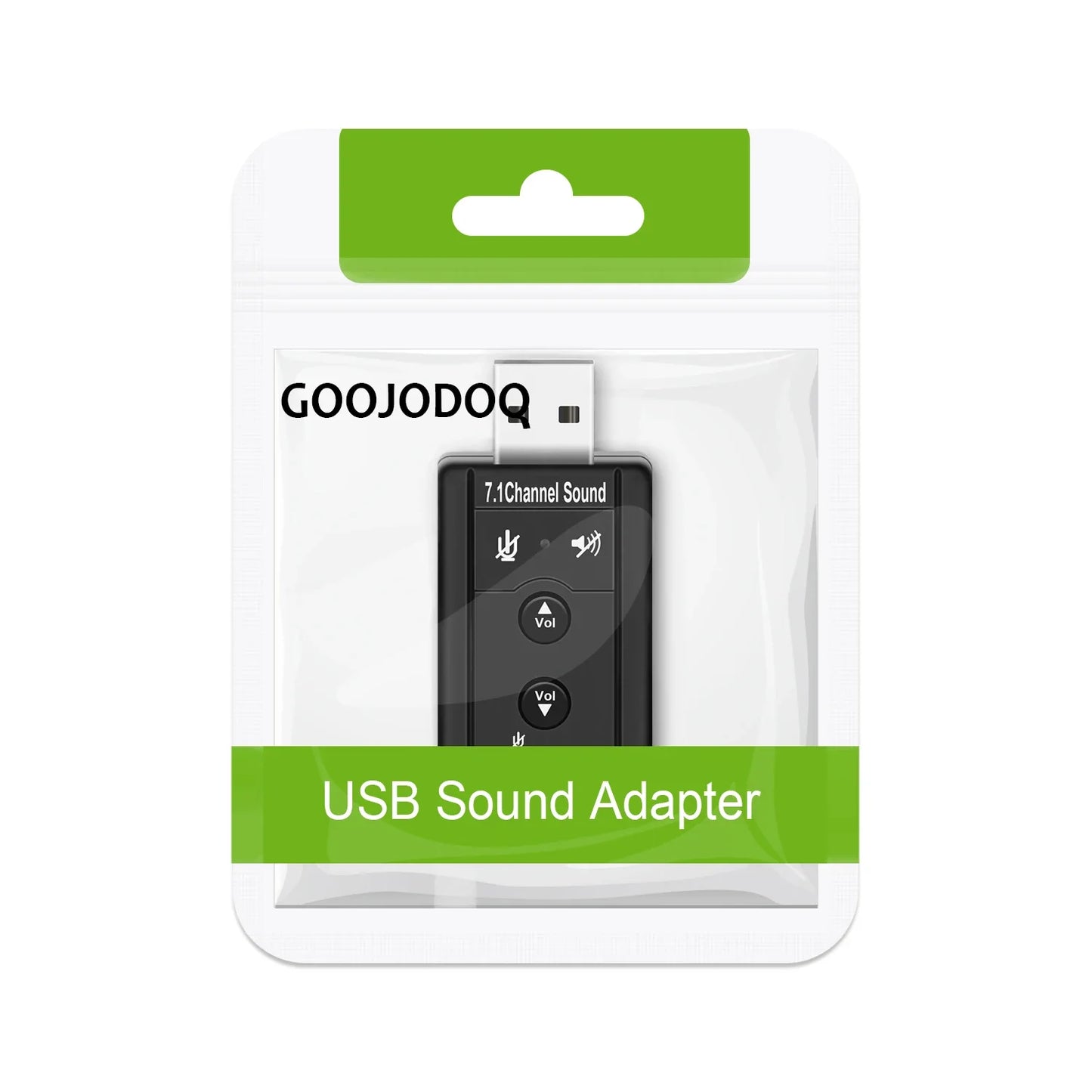 7.1 Surround USB Sound Card Audio Adapter for PC Headphone Microphone
