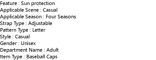 Vintage Washed Cotton Unisex Baseball Cap – Embroidered Letter Snapback Sun Hat