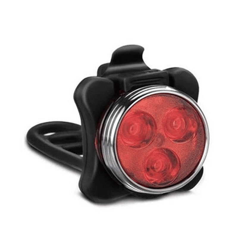 Super Bright USB Rechargeable Waterproof LED Bike Headlight and Taillight Set