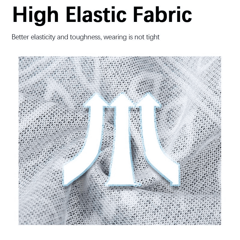 Men's Hip Hop Black Durag, Cuban Link Bracelet & Belt Chain Set