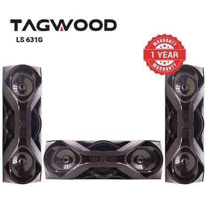 Tagwood 631G 3.1CH Bluetooth Home Theater System with Powerful Subwoofer