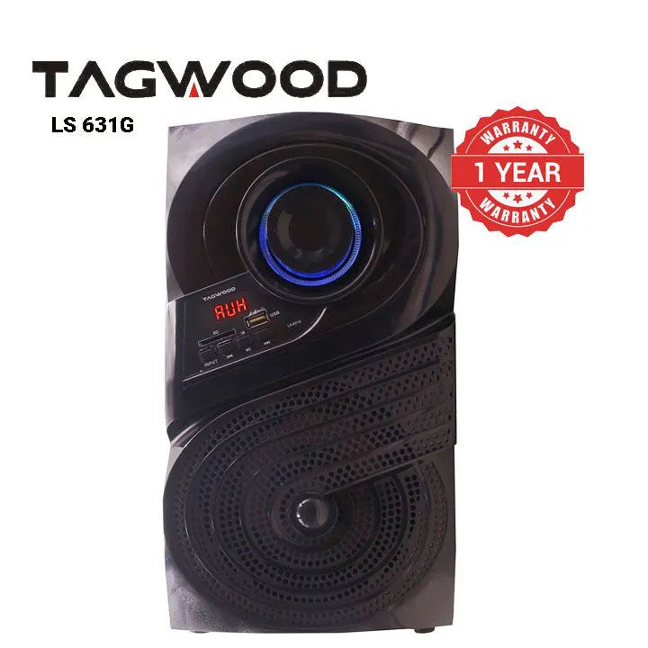 Tagwood 631G 3.1CH Bluetooth Home Theater System with Powerful Subwoofer