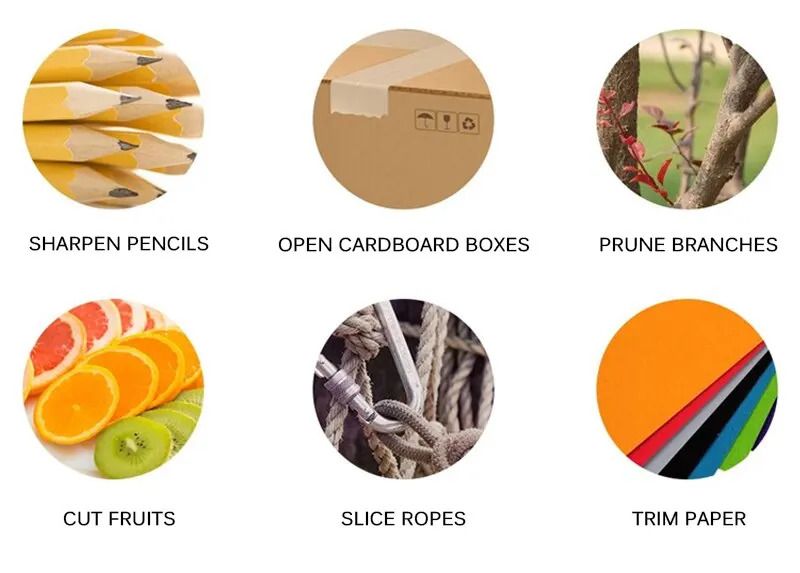 Compact Stainless Steel Folding Fruit Knife with Non-Slip Handle - Outdoor & Kitchen