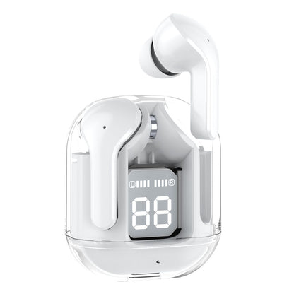 RichRipple Air31 Plus Bluetooth Earbuds: LED Display, Long Life, Translucent Case
