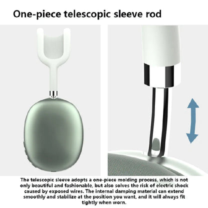 VEDO P9-Max TWS Wireless Bluetooth Over-Ear Headphones Deep Bass Microphone