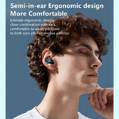 RichRipple M10 TWS Bluetooth 5.0 Wireless Earbuds with LED Display and Mic