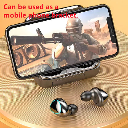 RichRipple M10 TWS Bluetooth 5.0 Wireless Earbuds with LED Display and Mic