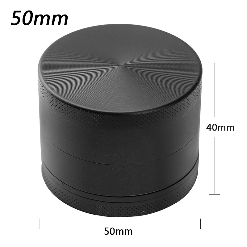 Premium 4-Layer Magnetic Herb Grinder Spice Mill Crusher with Pollen Sifter