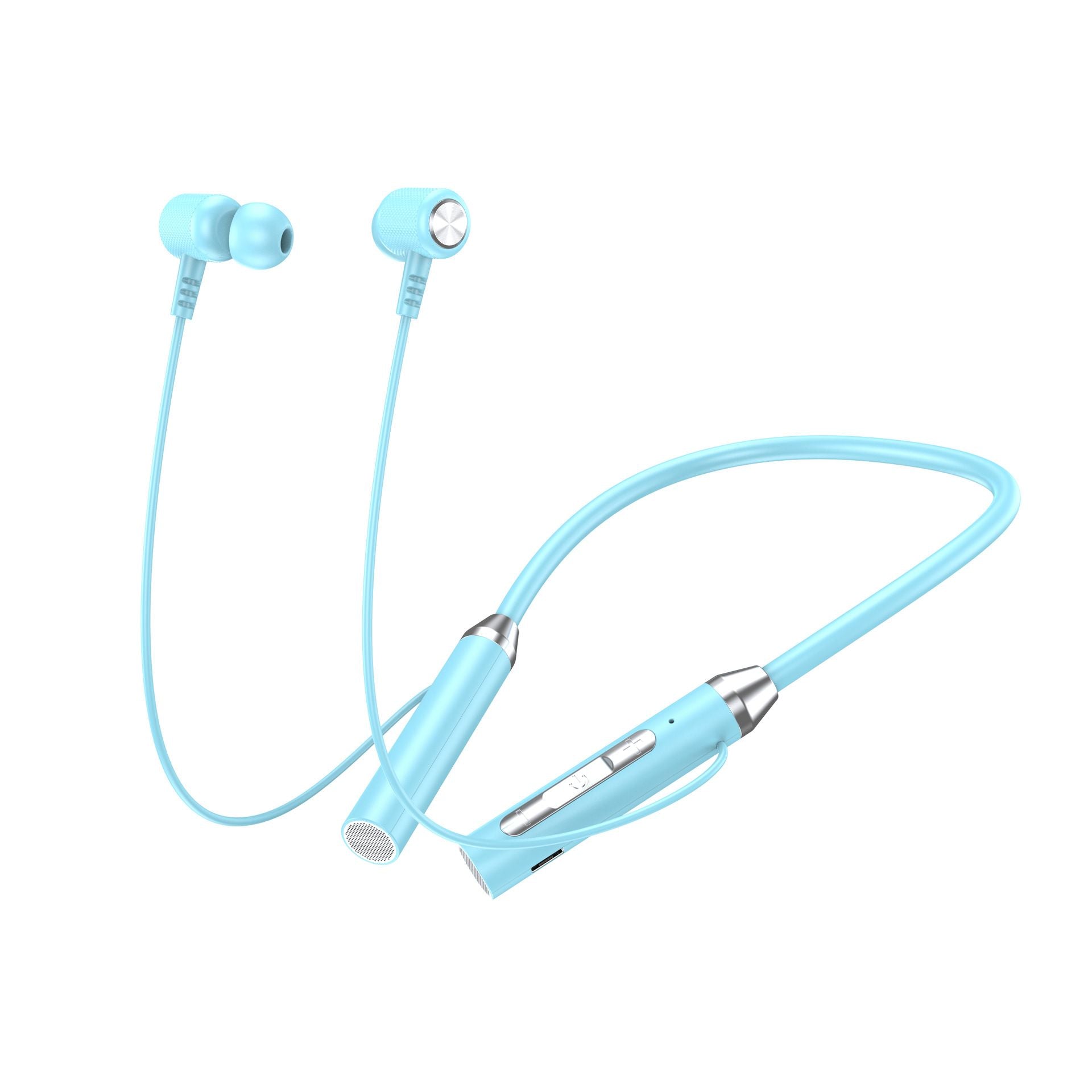 RichRipple G03 Wireless Bluetooth Sports Neckband Earphones with Magnetic Voice Assistant