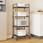 Multifunctional Floor Standing Multi-Tier Kitchen Storage Rack for Home & Bath