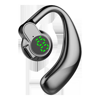 Bluetooth 5.4 Single Ear Earhook Noise Cancelling Sports Wireless Earbud Mic