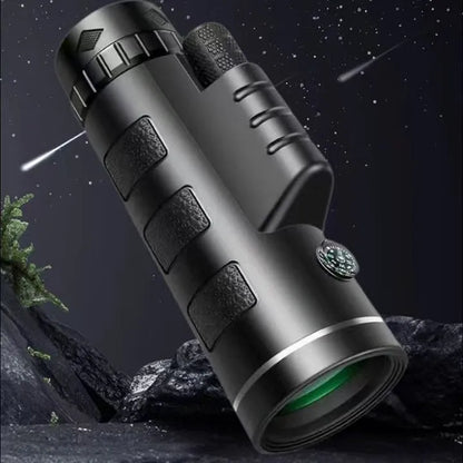 40X60 HD Professional Monocular Telescope Waterproof Compact Night Vision for Smartphone