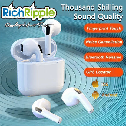 RichRipple Mini Pro 3 TWS Wireless Earbuds: Small Ears, Bluetooth Audio