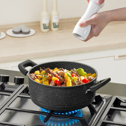 Jamespot 11-Piece Die-Cast Non-stick Cookware Set with Induction Pots & Pan