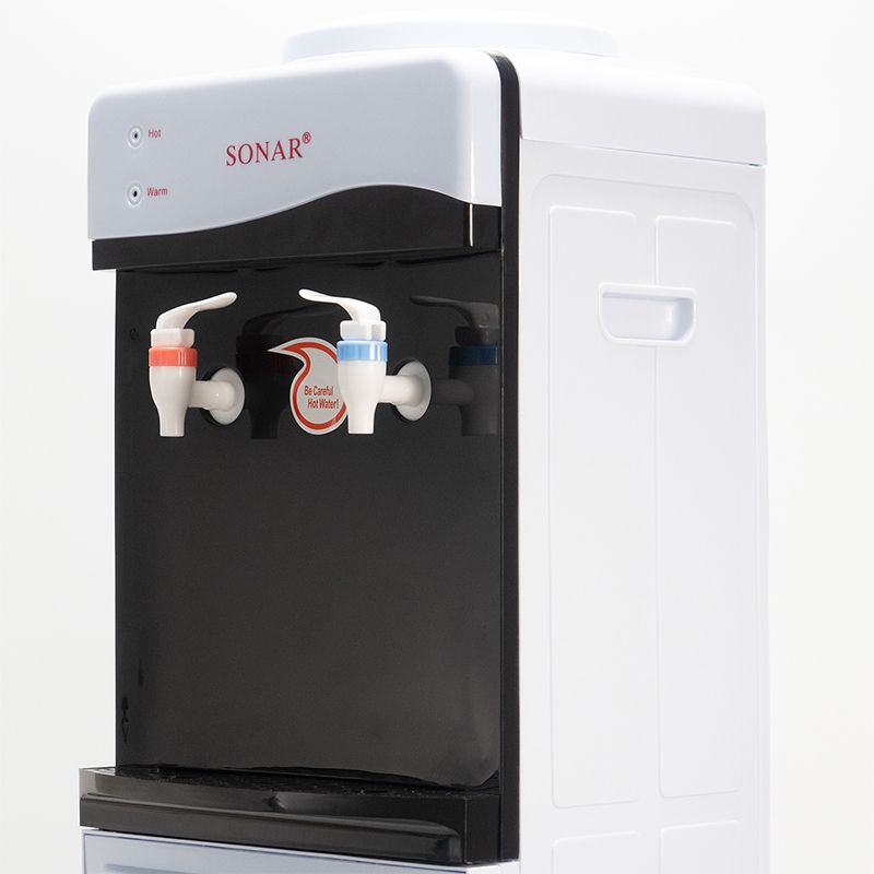 Sonar Top Load Hot & Normal Water Dispenser, Energy Saving, Storage Cabinet