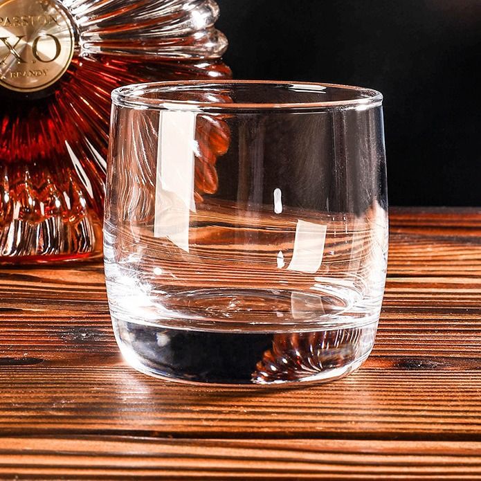 Premium 6-Piece 7.8oz Lead-Free Drinking Glass Set for Assorted Beverages