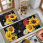 2-Piece Anti-Fatigue Kitchen Rug Set: Non-Slip, Dirt-Resistant Floor Mats