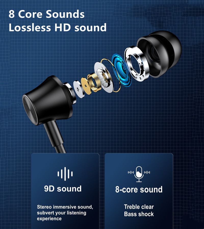 RichRipple G03 Wireless Bluetooth Sports Neckband Earphones with Magnetic Voice Assistant