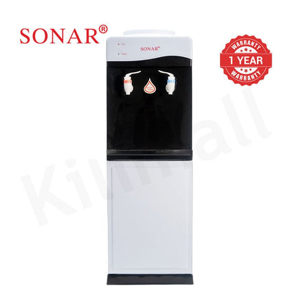 Sonar Top Load Hot & Normal Water Dispenser, Energy Saving, Storage Cabinet