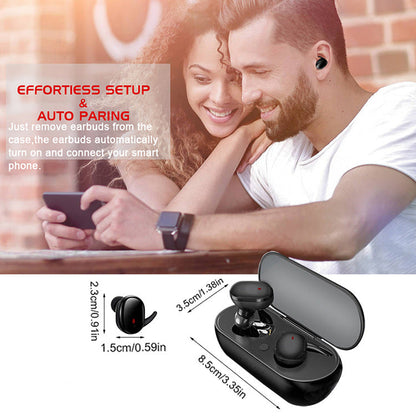 Y30 TWS 5.0 Bluetooth Earbuds with Noise Cancelling for Smartphones