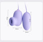 Premium USB Rechargeable Vibrating Egg Massager Set with Suction for Women