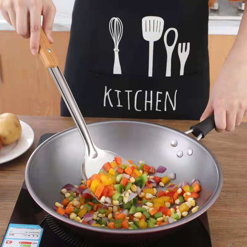 FBK Premium Stainless Steel 5-Piece Kitchen Utensil Set for Cooking