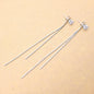 Sparkling Long Crystal Tassel Dangle Earrings for Women - Elegant Wedding & Gift Jewelry