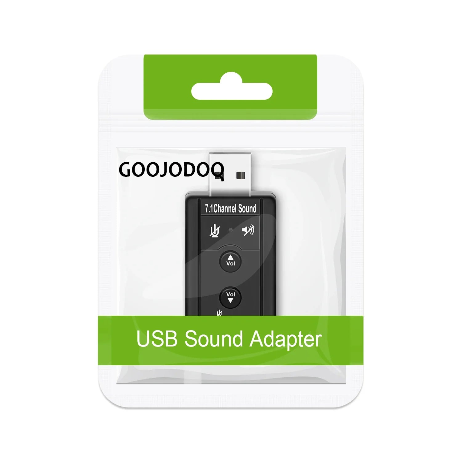 7.1 Surround USB Sound Card Audio Adapter for PC Headphone Microphone