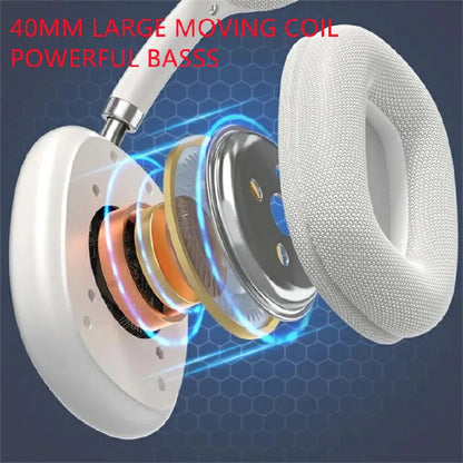 RichRipple P9 Air Max Wireless Bluetooth Headphones Sports Gaming Noise Reduction Earphone