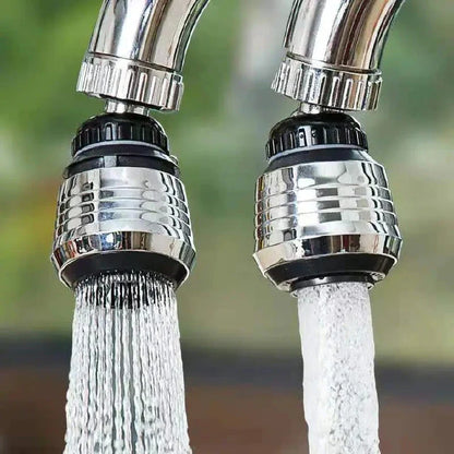 360-Degree Swivel Faucet Extender: Water Saving Nozzle Filter for Kitchen Sink