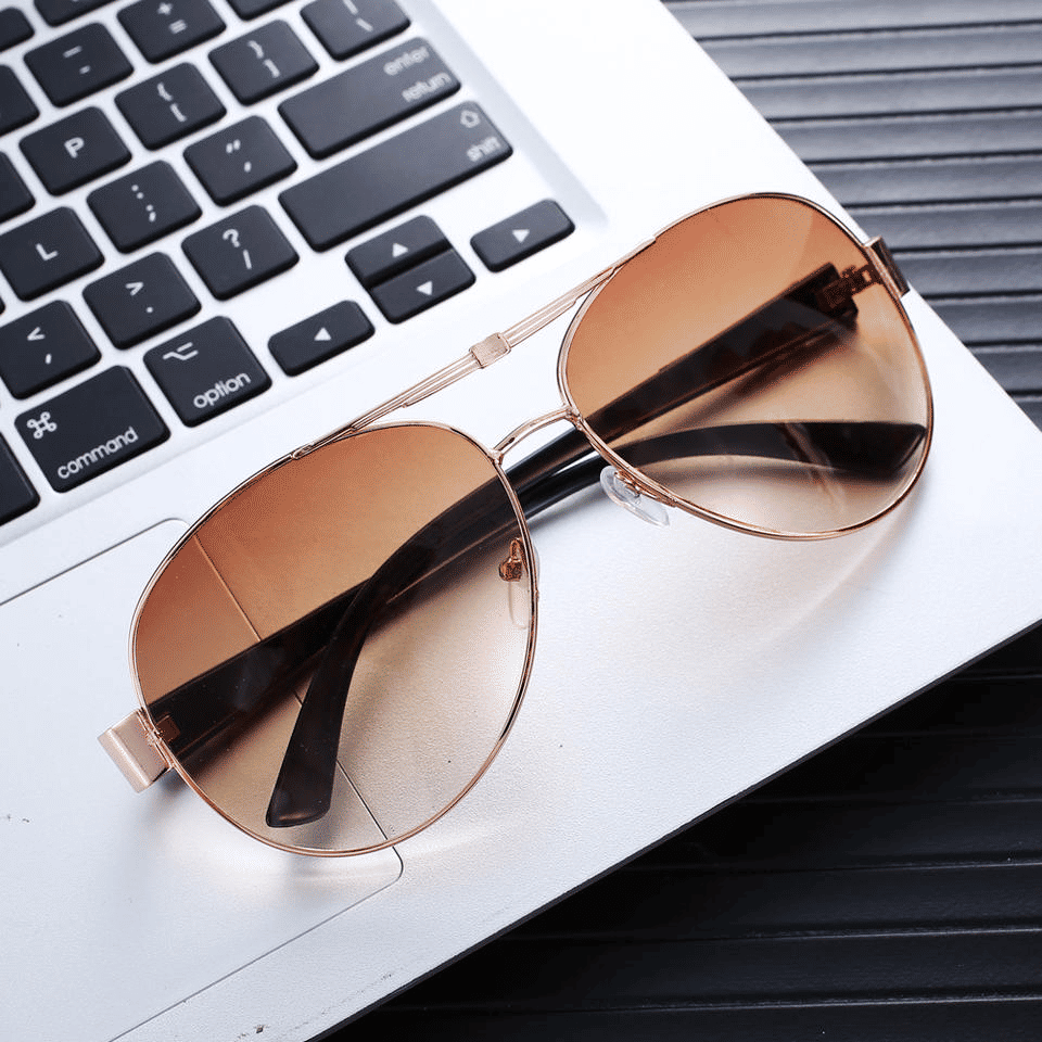 Men's Luxury 3-Piece Gift Set: Sunglasses, Leather Belt, Wallet, Perfume