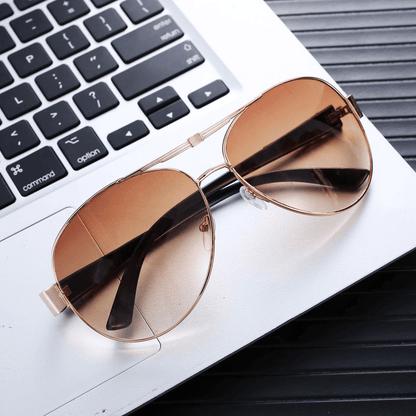 Men's Luxury 3-Piece Gift Set: Sunglasses, Leather Belt, Wallet, Perfume