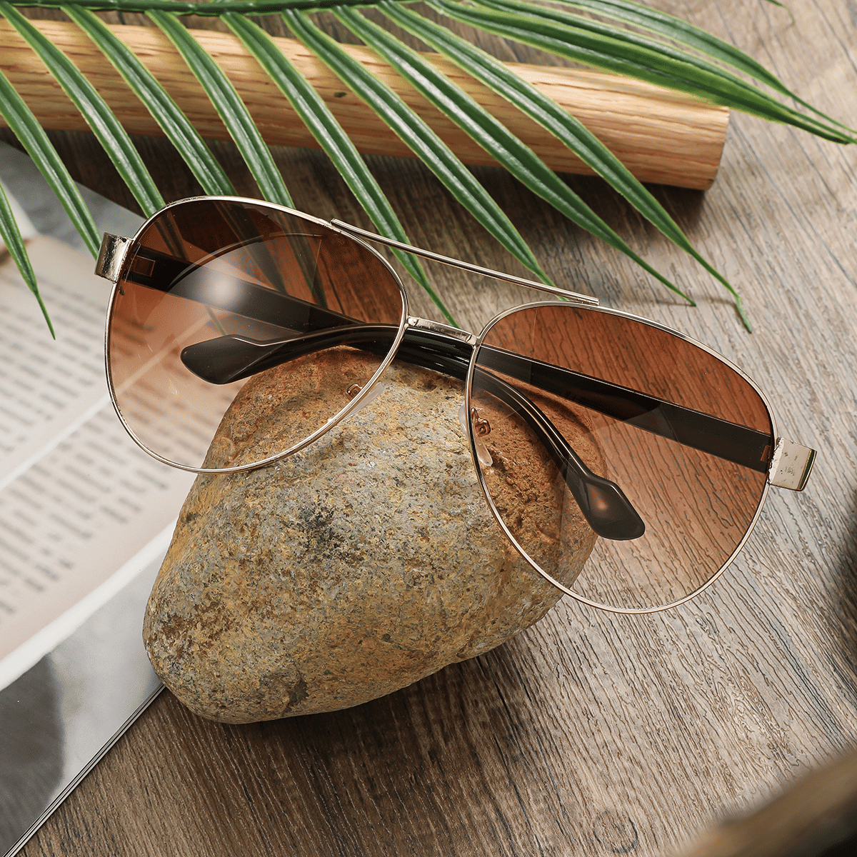 Men's Luxury 3-Piece Gift Set: Sunglasses, Leather Belt, Wallet, Perfume