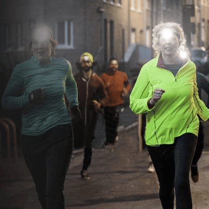 Bright LED Rechargeable Headlamp with Motion Sensor for Outdoor Activities