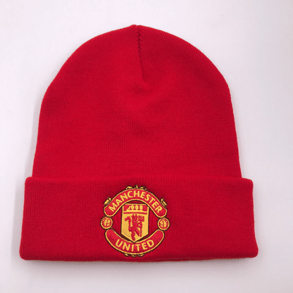 Manchester United C. Ronaldo Fan Embroidered Knitted Wool Beanie Winter Hat