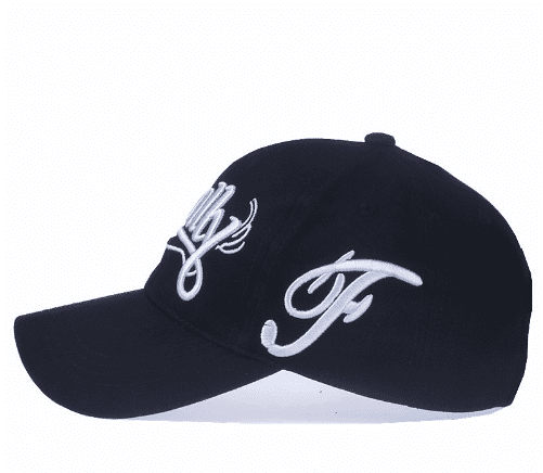 100% Cotton Snapback Baseball Cap Adjustable Embroidered Letter Design