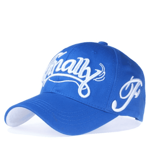 100% Cotton Snapback Baseball Cap Adjustable Embroidered Letter Design