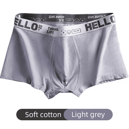 4-Pack Men's Cotton Graphene Boxer Briefs - Bacteriostat Youth Performance Underwear