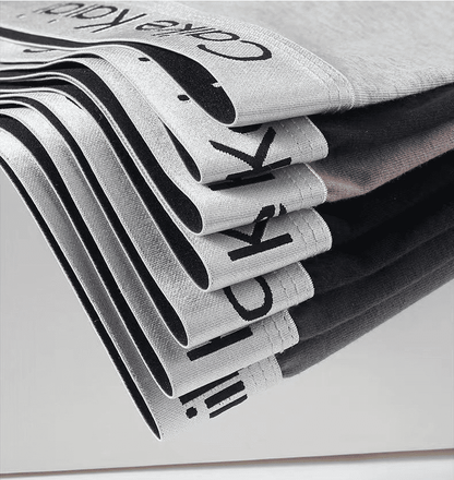 Caike Kaidi Men's 4-Pack Cotton Boxer Briefs - Antibacterial, Breathable, Youthful