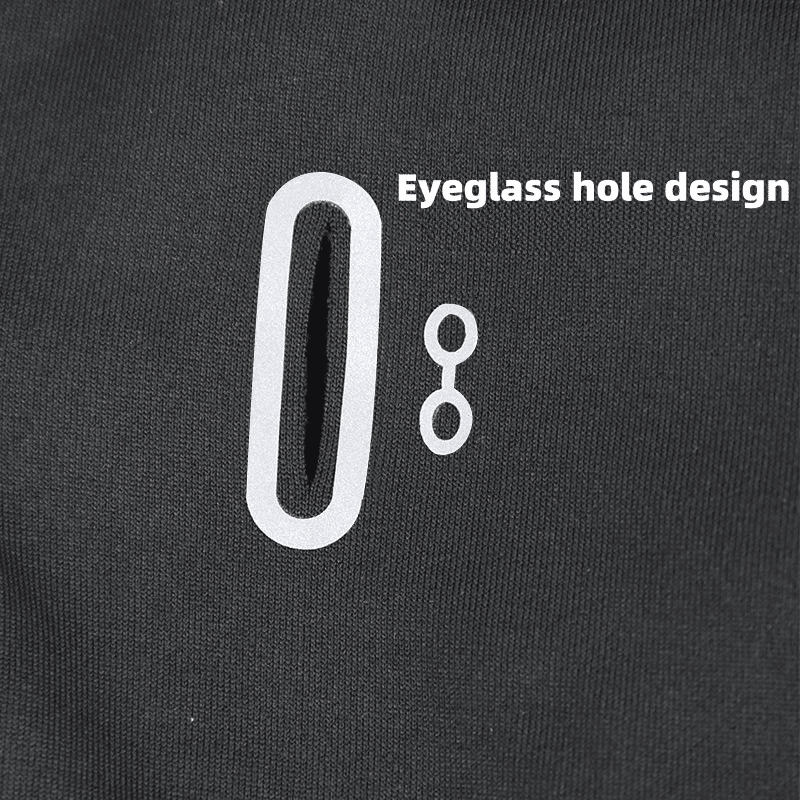 Breathable Ice Silk Balaclava for Summer Motorcycle Riding Sun UV Protection