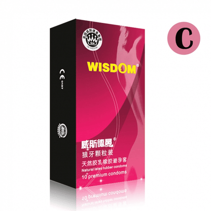 RUNSONE Premium Thin Condoms 10-Pack Natural Latex for Enhanced Intimacy