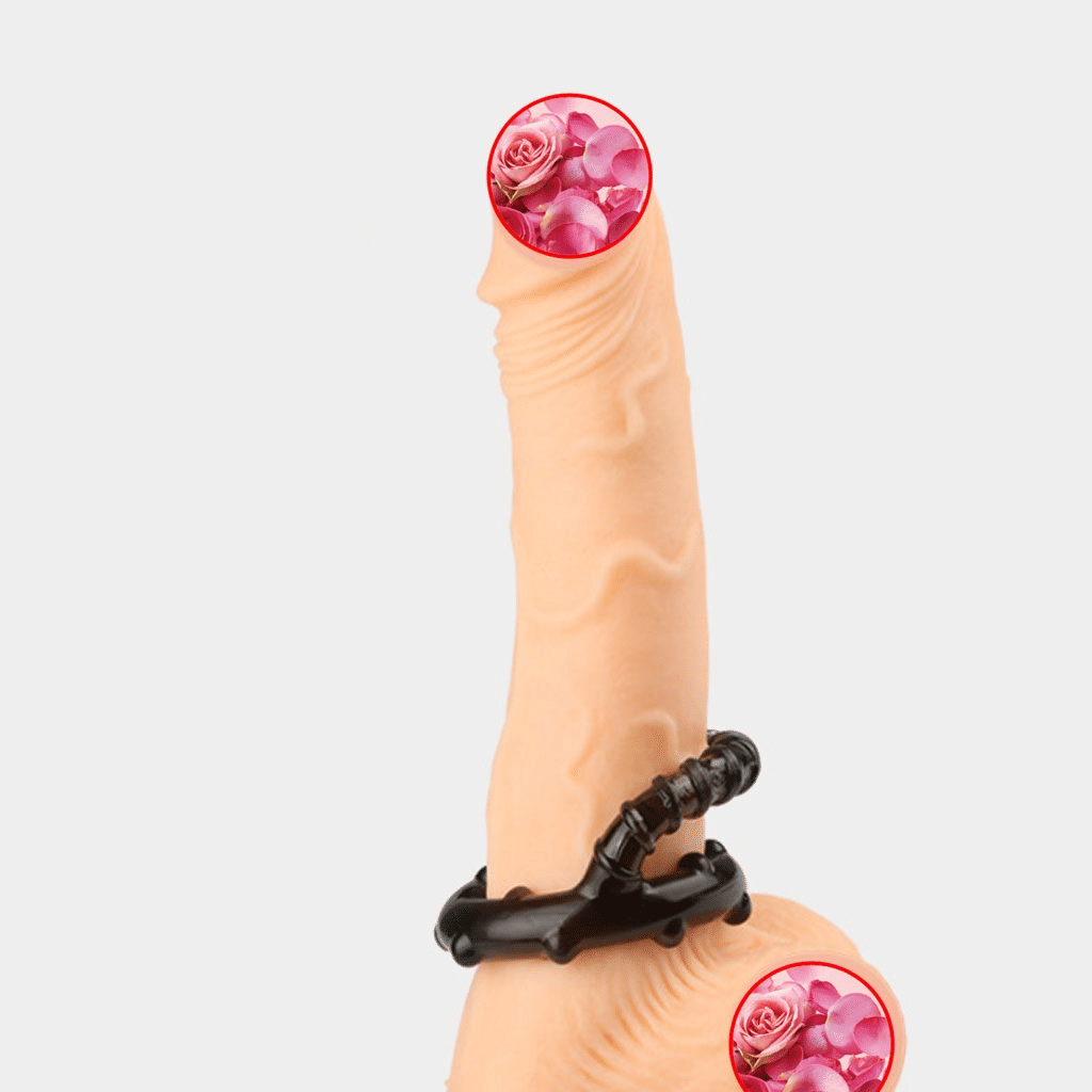 RUNSONE Elastic Silicone Cock Ring for Men - Enhance Performance & Pleasure