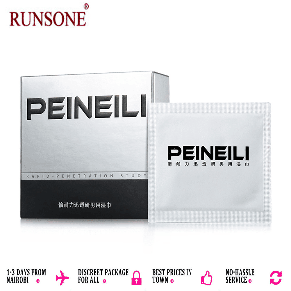Peineili Male Delay Wipes: Enhanced Performance, Natural, Discreet 12/24 Count