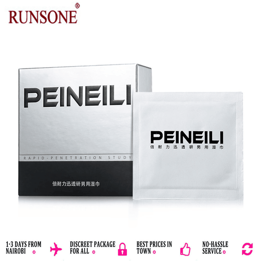 Peineili Male Delay Wipes: Enhanced Performance, Natural, Discreet 12/24 Count