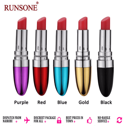 Discreet Lipstick Vibrator: Mini Clit Nipples Stimulator Adult Sex Toy for Women