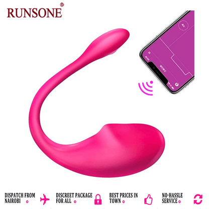 Smart Wearable Wireless Vibrator for Women: APP Control, Ultimate Long Distance Pleasure