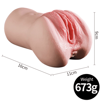 Realistic 3D Lifelike Vagina Ass Male Masturbator Cup Stroker Pocket Love Doll