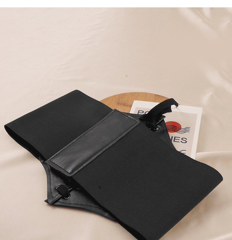 Women's Elastic PU Leather Waist Belt Trainer Slimming Shapewear Corset Strap