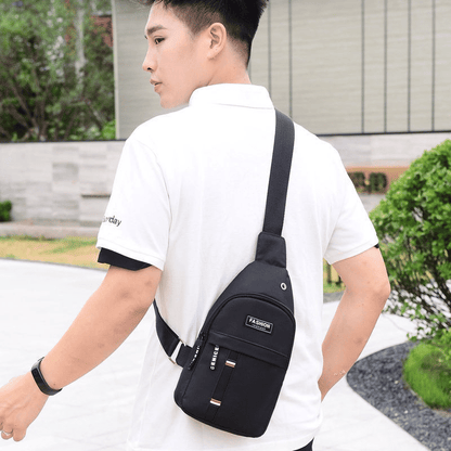 Men's Multifunction Fashion Sling Bag - Durable Crossbody Shoulder Chest Pack