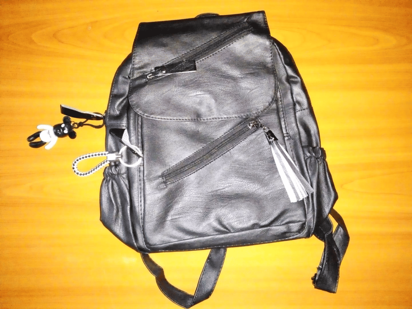 Versatile Women's Soft Leather Fashion Backpack - Large Capacity School Travel Bag